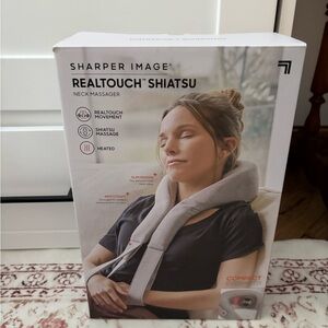 Sharper Image Gray Realtouch Shiatsu Massager